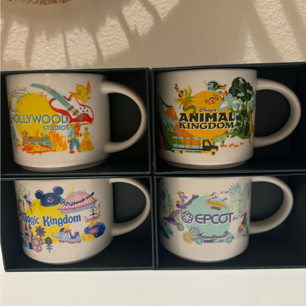 Brand New Walt Disney World Starbucks Mugs